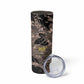 Harlem Hellfighters 369th Infantry Regiment Legacy Skinny Tumbler God Damn Lets Go