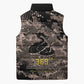 Harlem Hellfighters 369th Infantry Regiment Legacy Sleeveless Puffer Jacket God Damn Lets Go