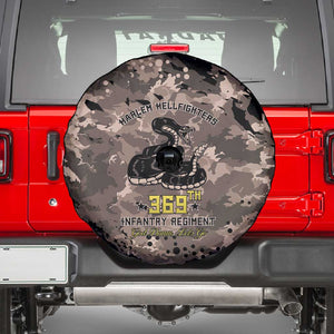 Harlem Hellfighters 369th Infantry Regiment Legacy Spare Tire Cover God Damn Lets Go
