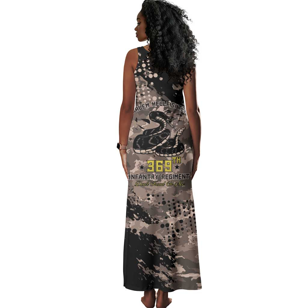 Harlem Hellfighters 369th Infantry Regiment Legacy Tank Maxi Dress God Damn Lets Go