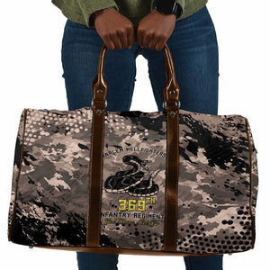 Harlem Hellfighters 369th Infantry Regiment Legacy Travel Bag God Damn Lets Go