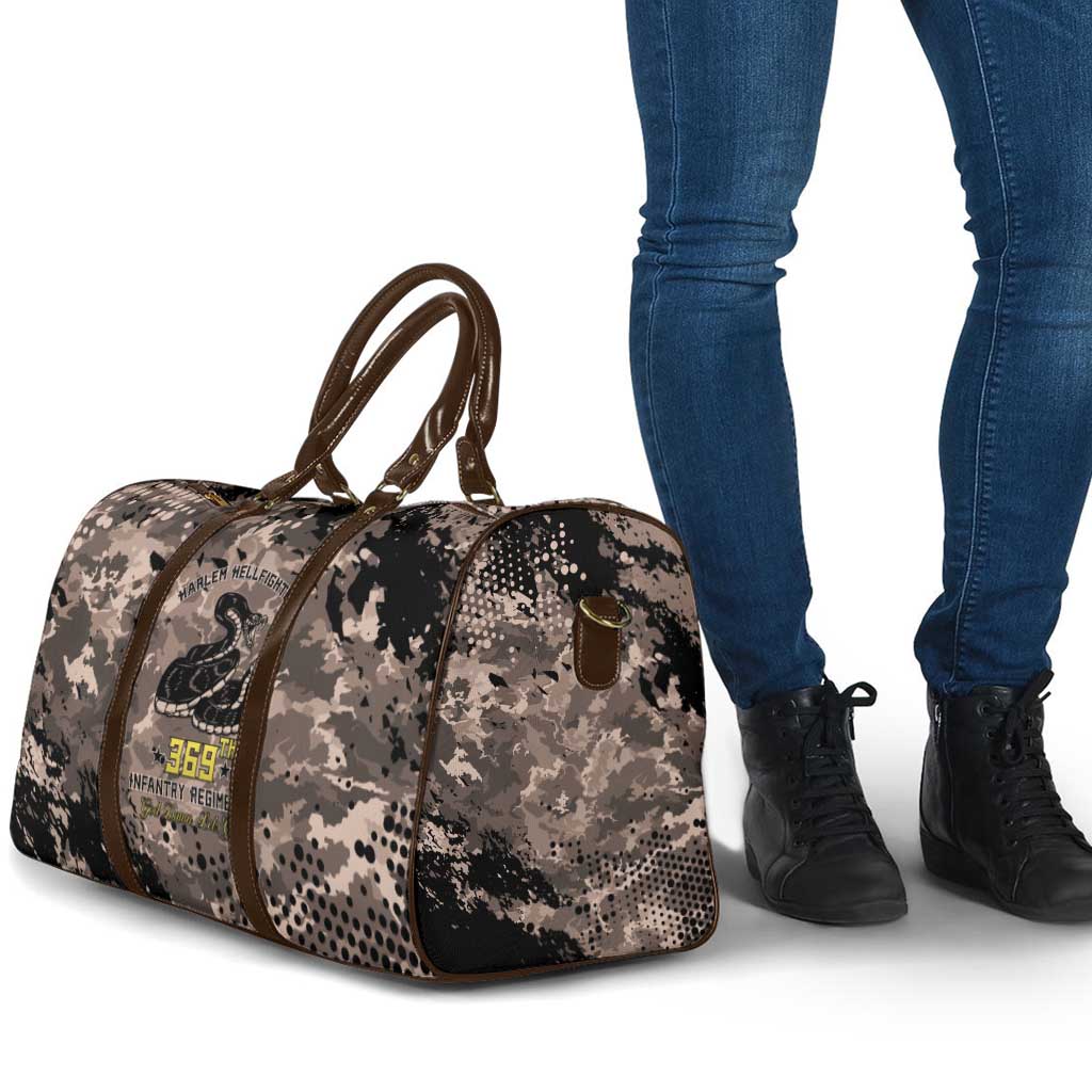 Harlem Hellfighters 369th Infantry Regiment Legacy Travel Bag God Damn Lets Go