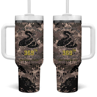 Harlem Hellfighters 369th Infantry Regiment Legacy Tumbler With Handle God Damn Lets Go