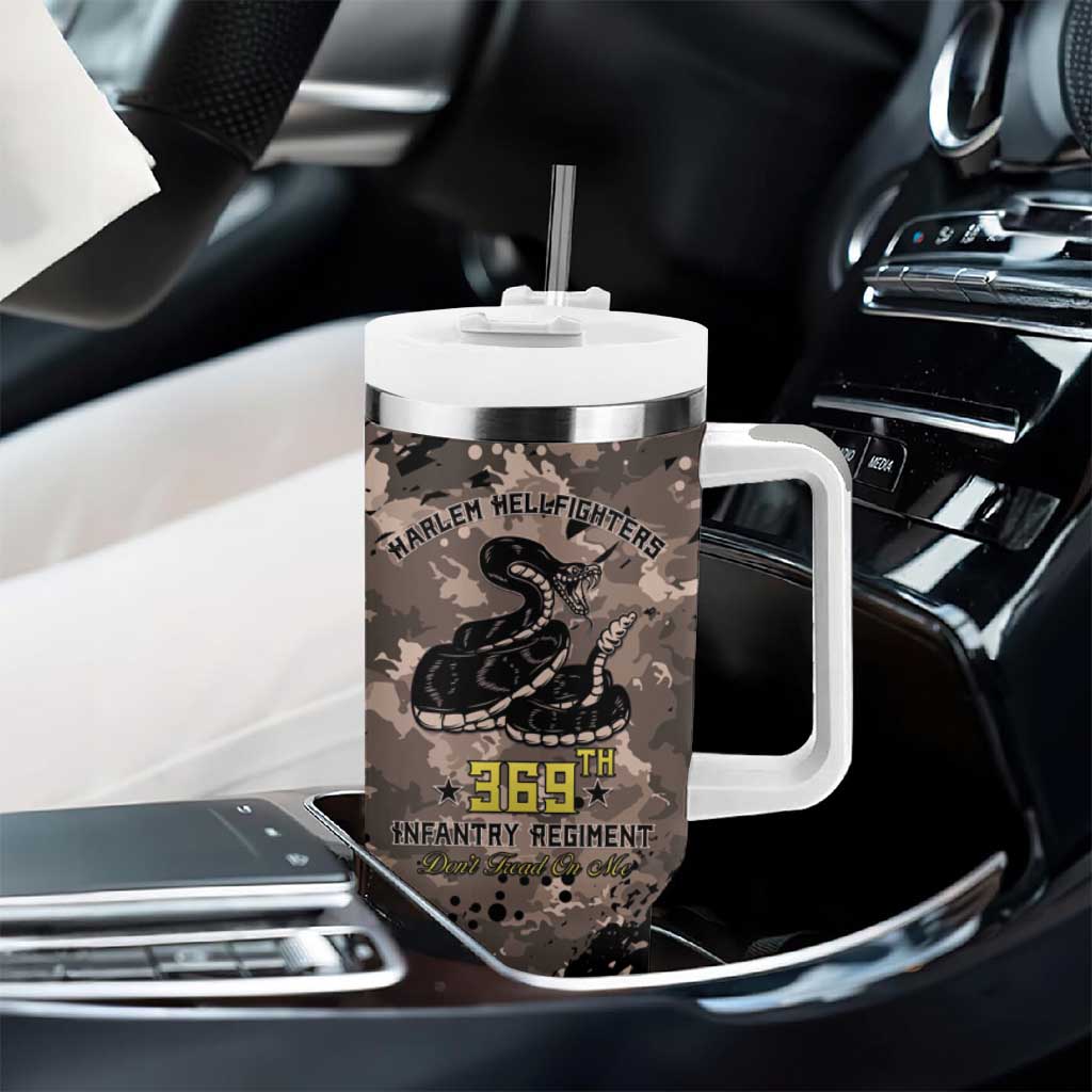 Harlem Hellfighters 369th Infantry Regiment Legacy Tumbler With Handle God Damn Lets Go