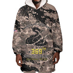 Harlem Hellfighters 369th Infantry Regiment Legacy Wearable Blanket Hoodie God Damn Lets Go