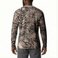 African Safari Zebra Leopard Swirl Pattern Button Sweatshirt