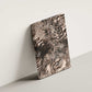 African Safari Zebra Leopard Swirl Pattern Canvas Wall Art