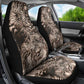 African Safari Zebra Leopard Swirl Pattern Car Seat Cover