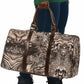 African Safari Zebra Leopard Swirl Pattern Travel Bag