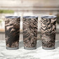 African Safari Zebra Leopard Swirl Pattern Tumbler Cup