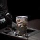 African Safari Zebra Leopard Swirl Pattern Tumbler Cup