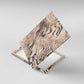 African Zebra Leopard Pattern Canvas Wall Art Sand Taupe Beige