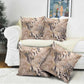 African Zebra Leopard Pattern Pillow Cover Sand Taupe Beige