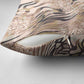 African Zebra Leopard Pattern Pillow Cover Sand Taupe Beige