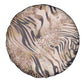 African Zebra Leopard Pattern Spare Tire Cover Sand Taupe Beige