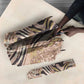 African Zebra Leopard Pattern Umbrella Sand Taupe Beige