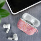 African Zebra Leopard Pattern AirPods Case Blush Savannah
