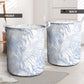 African Zebra Leopard Pattern Laundry Basket Sky Savannah