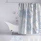 African Zebra Leopard Pattern Bathroom Set Sky Savannah