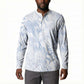 African Zebra Leopard Pattern Button Sweatshirt Sky Savannah