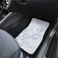 African Zebra Leopard Pattern Car Mats Sky Savannah