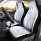 African Zebra Leopard Pattern Car Seat Cover Sky Savannah