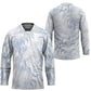 African Zebra Leopard Pattern Hockey Jersey Sky Savannah