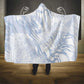 African Zebra Leopard Pattern Hooded Blanket Sky Savannah