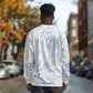 African Zebra Leopard Pattern Long Sleeve Shirt Sky Savannah