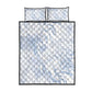 African Zebra Leopard Pattern Quilt Bed Set Sky Savannah