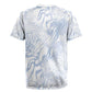 African Zebra Leopard Pattern Rugby Jersey Sky Savannah