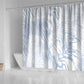 African Zebra Leopard Pattern Shower Curtain Sky Savannah