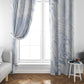 African Zebra Leopard Pattern Window Curtain Sky Savannah