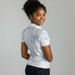African Zebra Leopard Pattern Women Polo Shirt Sky Savannah