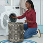 African Zebra Elephant Skin Pattern Laundry Basket