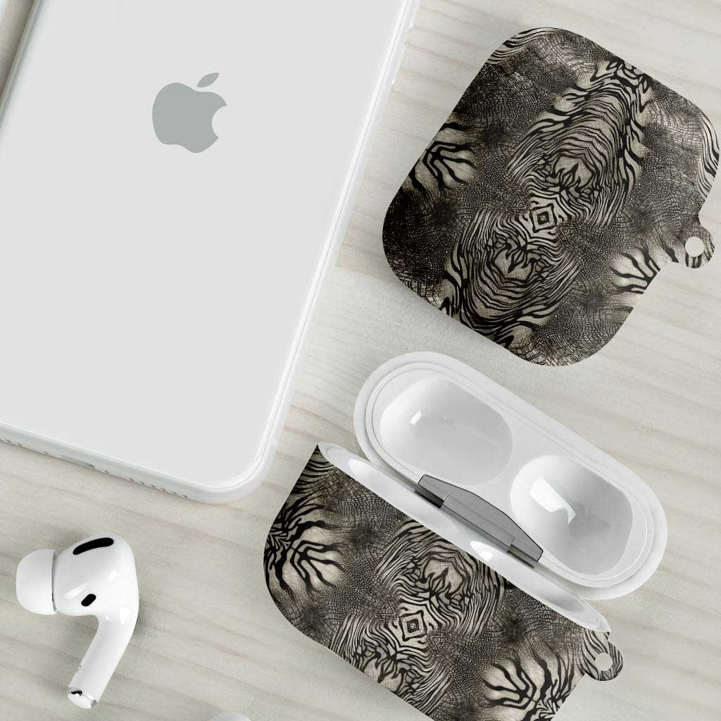 African Zebra Elephant Skin Pattern AirPods Case