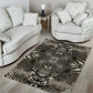 African Zebra Elephant Skin Pattern Area Rug