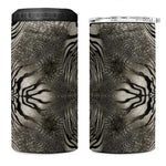 African Zebra Elephant Skin Pattern 4 in 1 Can Cooler Tumbler