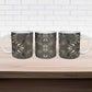African Zebra Elephant Skin Pattern Ceramic Mug