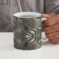 African Zebra Elephant Skin Pattern Ceramic Mug