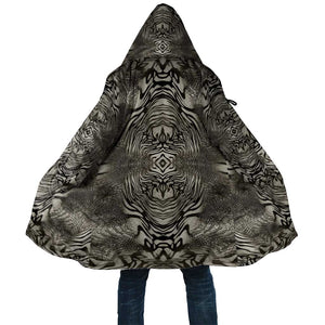 African Zebra Elephant Skin Pattern Cloak