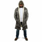 African Zebra Elephant Skin Pattern Cloak