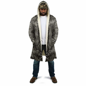 African Zebra Elephant Skin Pattern Cloak