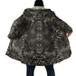 African Zebra Elephant Skin Pattern Cloak