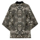 African Zebra Elephant Skin Pattern Kimono
