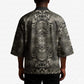 African Zebra Elephant Skin Pattern Kimono