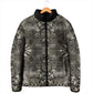 African Zebra Elephant Skin Pattern Padded Jacket