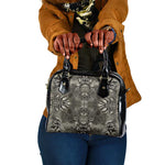African Zebra Elephant Skin Pattern Shoulder Handbag