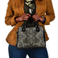 African Zebra Elephant Skin Pattern Shoulder Handbag