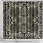 African Zebra Elephant Skin Pattern Shower Curtain